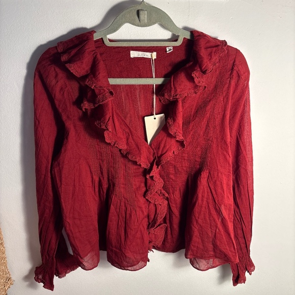 NWT Doen Hardy in Deep Crimson - Picture 7 of 15